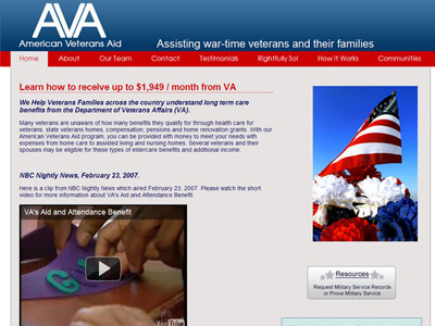 American Veterans Aid Showcase