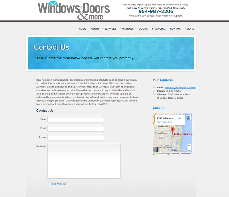 Windows Doors & More example 2
