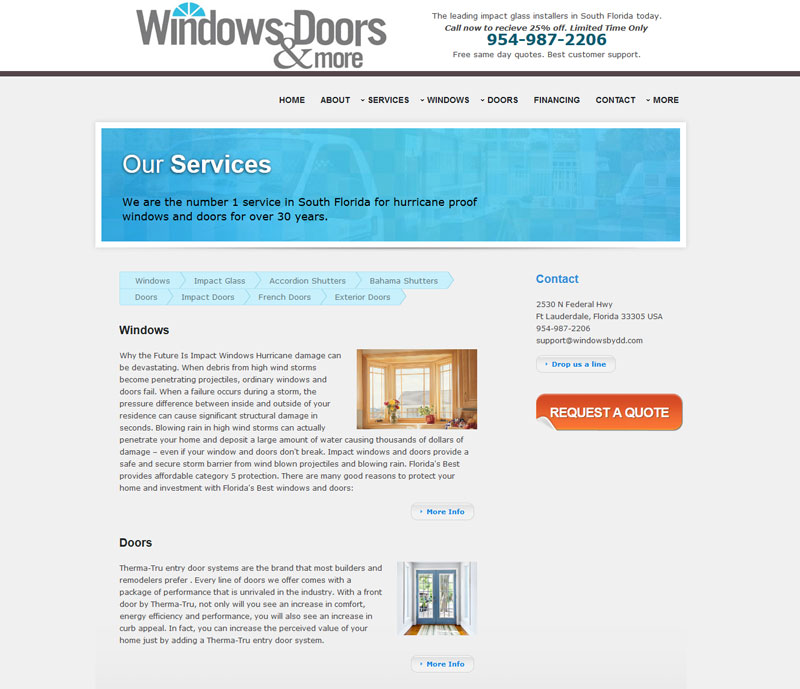 Windows Doors & More example 3